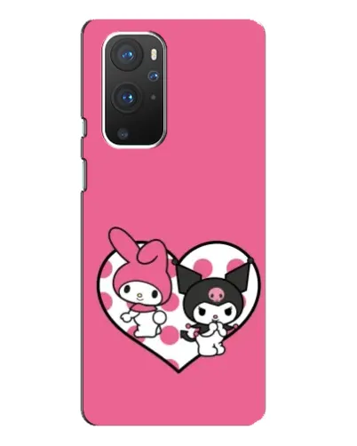Чохол для OnePlus 9 Pro з картинкою «Kuromi та My Melody» Чохол для OnePlus 9 Pro з картинкою «Kuromi та My Melody»