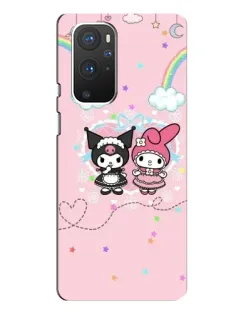 Чохол для OnePlus 9 Pro з картинкою «My Melody та Kuromi» Чохол для OnePlus 9 Pro з картинкою «My Melody та Kuromi»