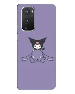 Чохол для OnePlus 9 Pro з картинкою «Kuromi на ліловому фоні» Чохол для OnePlus 9 Pro з картинкою «Kuromi на ліловому фоні»