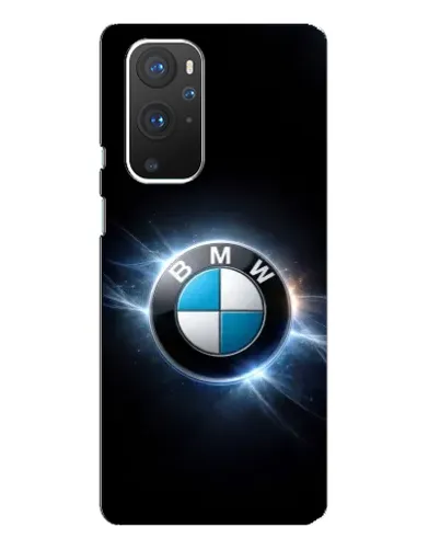 Чохол для OnePlus 9 Pro з картинкою «BMW — неонове сяйво»