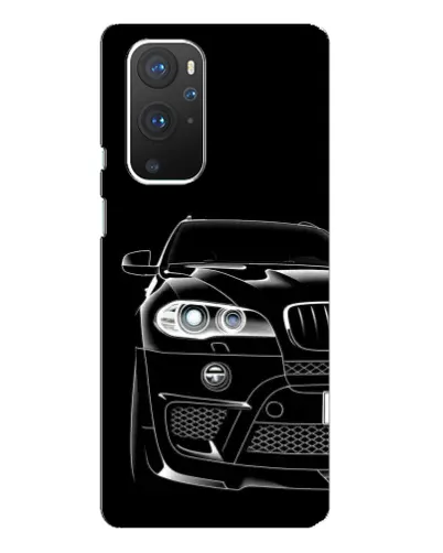 Чохол для OnePlus 9 Pro з картинкою «Темний силует BMW»