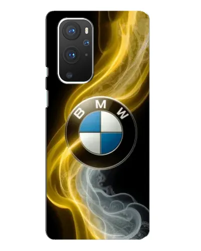 Чохол для OnePlus 9 Pro з картинкою «Золотистий дим BMW»