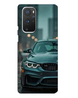 Чохол для OnePlus 9 Pro з картинкою «BMW у вогнях міста» Чохол для OnePlus 9 Pro з картинкою «BMW у вогнях міста»