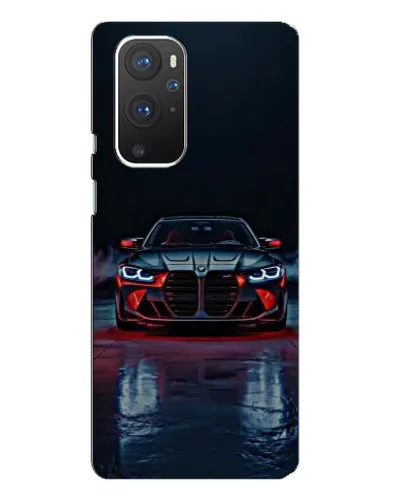 Чохол для OnePlus 9 Pro з картинкою «BMW на мокрій дорозі»