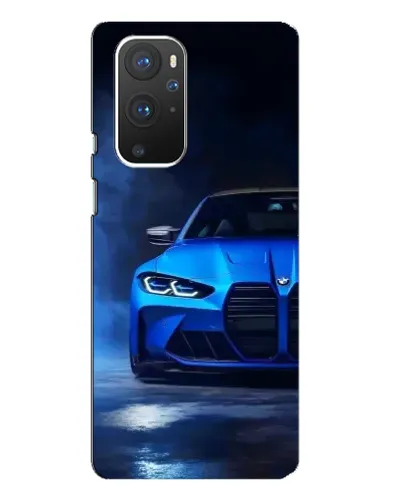 Чохол для OnePlus 9 Pro з картинкою «Блакитна BMW M4»