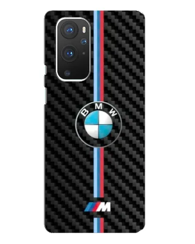 Чохол для OnePlus 9 Pro з картинкою «Емблема BMW та карбон»