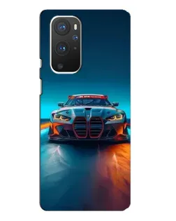 Чохол для OnePlus 9 Pro з картинкою «BMW — вогні неону» Чохол для OnePlus 9 Pro з картинкою «BMW — вогні неону»
