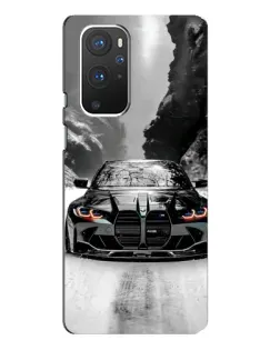 Чохол для OnePlus 9 Pro з картинкою «BMW — акварельний дрифт» Чохол для OnePlus 9 Pro з картинкою «BMW — акварельний дрифт»