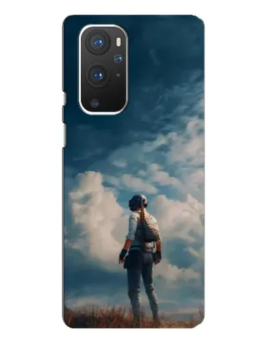 Чохол для OnePlus 9 Pro з картинкою «Герой PUBG на скелі» Чохол для OnePlus 9 Pro з картинкою «Герой PUBG на скелі»