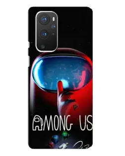 Чохол для OnePlus 9 Pro з картинкою «Червоний імпостер — макро» Чохол для OnePlus 9 Pro з картинкою «Червоний імпостер — макро»