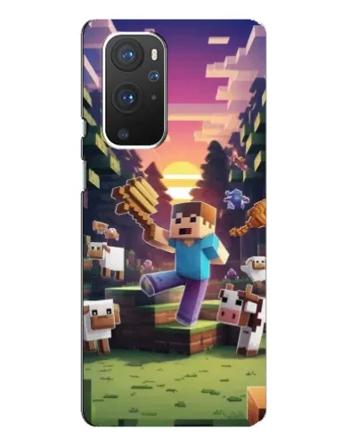 Чохол для OnePlus 9 Pro з картинкою «Стів на фермі» Чохол для OnePlus 9 Pro з картинкою «Стів на фермі»