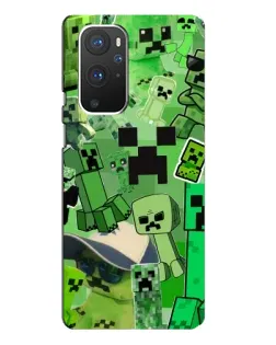 Чохол для OnePlus 9 Pro з картинкою «Кріпери Minecraft» Чохол для OnePlus 9 Pro з картинкою «Кріпери Minecraft»