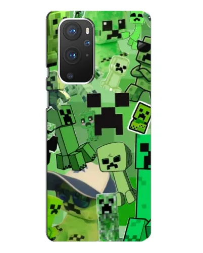 Чохол для OnePlus 9 Pro з картинкою «Кріпери Minecraft» Чохол для OnePlus 9 Pro з картинкою «Кріпери Minecraft»