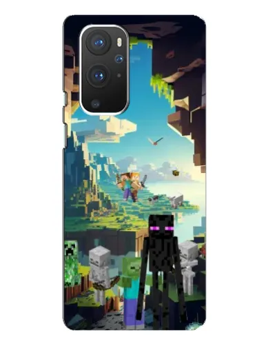 Чохол для OnePlus 9 Pro з картинкою «Ендермен у лісі» Чохол для OnePlus 9 Pro з картинкою «Ендермен у лісі»