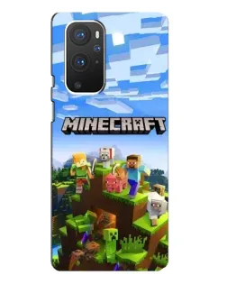 Чохол для OnePlus 9 Pro з картинкою «Minecraft класичний світ»