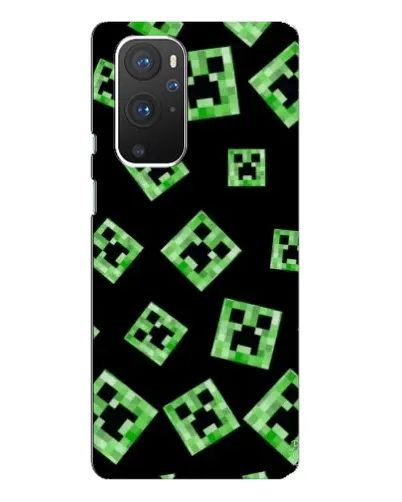 Чохол для OnePlus 9 Pro з картинкою «Паттерн з кріперами» Чохол для OnePlus 9 Pro з картинкою «Паттерн з кріперами»