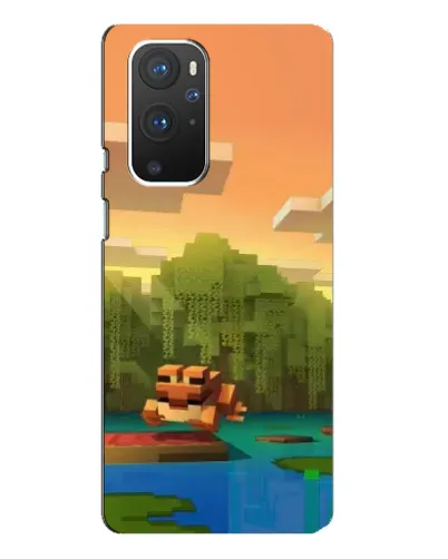 Чохол для OnePlus 9 Pro з картинкою «Майнкрафт захід сонця» Чохол для OnePlus 9 Pro з картинкою «Майнкрафт захід сонця»