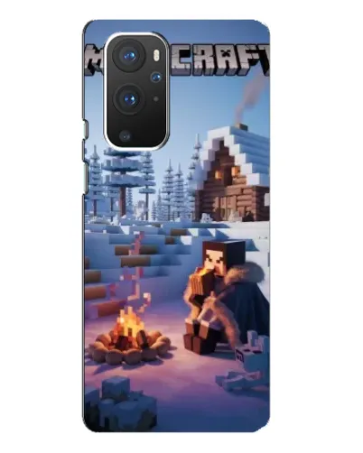 Чохол для OnePlus 9 Pro з картинкою «Зимовий Minecraft» Чохол для OnePlus 9 Pro з картинкою «Зимовий Minecraft»