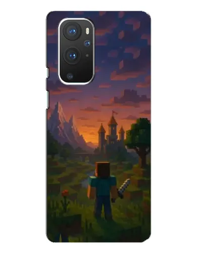 Чохол для OnePlus 9 Pro з картинкою «Стів біля вежі» Чохол для OnePlus 9 Pro з картинкою «Стів біля вежі»