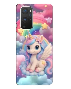 Чохол для OnePlus 9 Pro з картинкою «Маленький єдиноріг»