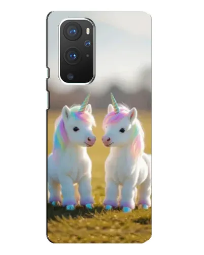 Чохол для OnePlus 9 Pro з картинкою «Пара єдинорогів» Чохол для OnePlus 9 Pro з картинкою «Пара єдинорогів»