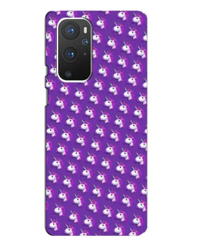 Чохол для OnePlus 9 Pro з картинкою «Єдинороги на фіолетовому» Чохол для OnePlus 9 Pro з картинкою «Єдинороги на фіолетовому»