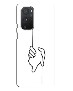 Чехол для OnePlus 9 Pro с картинкой «Рука держит»