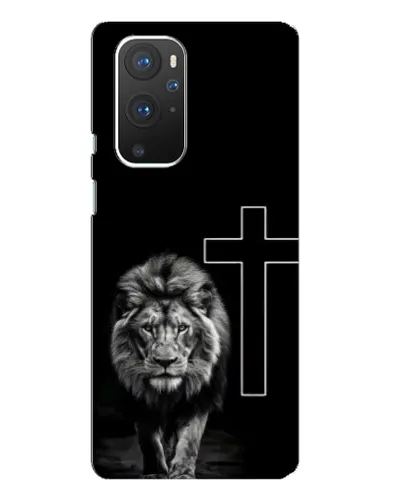 Чехол для OnePlus 9 Pro с картинкой «Лев и Крест» Чехол для OnePlus 9 Pro с картинкой «Лев и Крест»