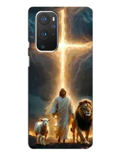Чехол для OnePlus 9 Pro с картинкой «Лев Иуды и Свет»