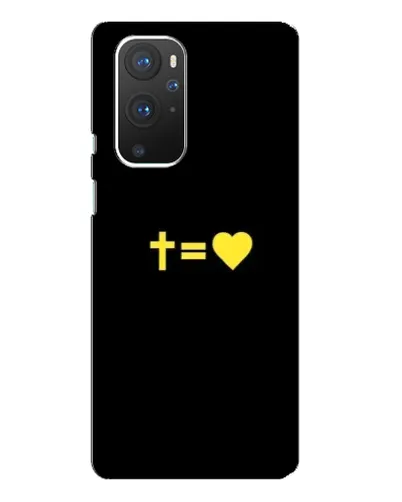 Чехол для OnePlus 9 Pro с картинкой «Сердце и Крест» Чехол для OnePlus 9 Pro с картинкой «Сердце и Крест»