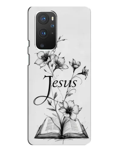 Чехол для OnePlus 9 Pro с картинкой «Цветы и Библия» Чехол для OnePlus 9 Pro с картинкой «Цветы и Библия»