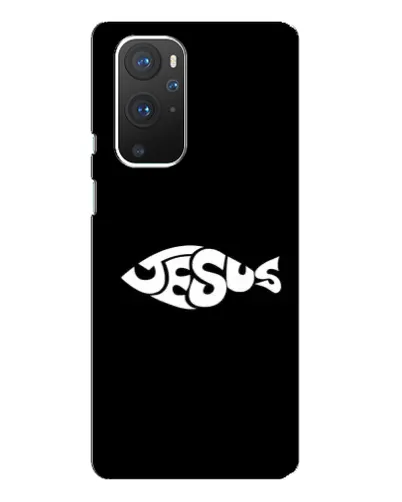 Чехол для OnePlus 9 Pro с картинкой «Рыба Jesus» Чехол для OnePlus 9 Pro с картинкой «Рыба Jesus»