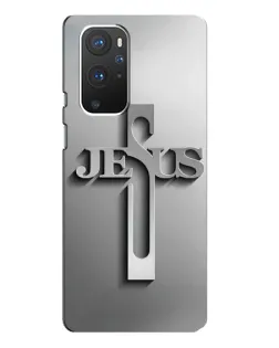 Чехол для OnePlus 9 Pro с картинкой «Металлический крест Jesus» Чехол для OnePlus 9 Pro с картинкой «Металлический крест Jesus»