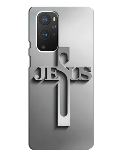 Чехол для OnePlus 9 Pro с картинкой «Металлический крест Jesus» Чехол для OnePlus 9 Pro с картинкой «Металлический крест Jesus»
