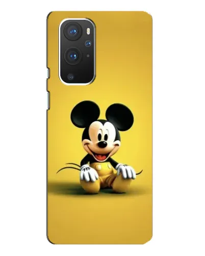 Чохол для OnePlus 9 Pro з картинкою «Міккі на жовтому» Чохол для OnePlus 9 Pro з картинкою «Міккі на жовтому»