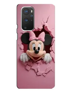 Чохол для OnePlus 9 Pro з картинкою «Мінні крізь стіну» Чохол для OnePlus 9 Pro з картинкою «Мінні крізь стіну»
