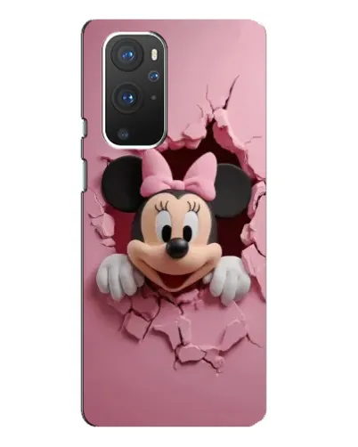 Чохол для OnePlus 9 Pro з картинкою «Мінні крізь стіну» Чохол для OnePlus 9 Pro з картинкою «Мінні крізь стіну»