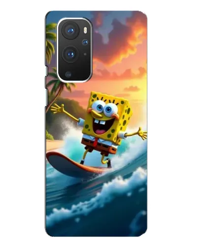 Чохол для OnePlus 9 Pro з картинкою «Губка Боб серфінгіст» Чохол для OnePlus 9 Pro з картинкою «Губка Боб серфінгіст»