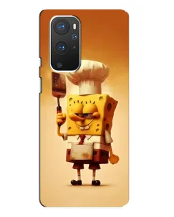 Чехол для OnePlus 9 Pro с картинкой «Губка Боб повар» Чехол для OnePlus 9 Pro с картинкой «Губка Боб повар»