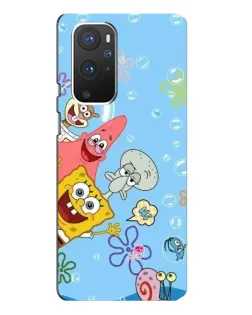 Чехол для OnePlus 9 Pro с картинкой «Веселые пузырьки» Чехол для OnePlus 9 Pro с картинкой «Веселые пузырьки»