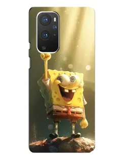 Чехол для OnePlus 9 Pro с картинкой «Сияющий Спанч Боб» Чехол для OnePlus 9 Pro с картинкой «Сияющий Спанч Боб»