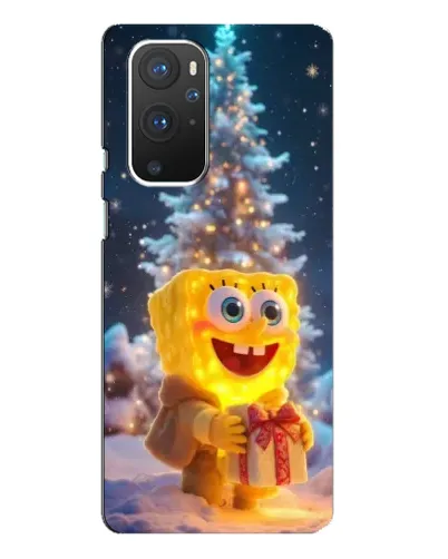 Чохол для OnePlus 9 Pro з картинкою «Різдвяний Спанч Боб» Чохол для OnePlus 9 Pro з картинкою «Різдвяний Спанч Боб»