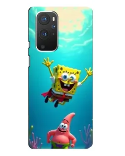 Чехол для OnePlus 9 Pro с картинкой «Спанч Боб под водой» Чехол для OnePlus 9 Pro с картинкой «Спанч Боб под водой»
