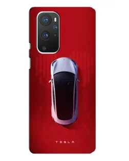 Чохол для OnePlus 9 Pro з картинкою «Tesla Top View» Чохол для OnePlus 9 Pro з картинкою «Tesla Top View»