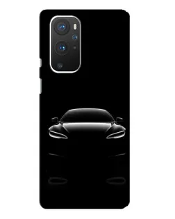 Чохол для OnePlus 9 Pro з картинкою «Силует Tesla Night» Чохол для OnePlus 9 Pro з картинкою «Силует Tesla Night»