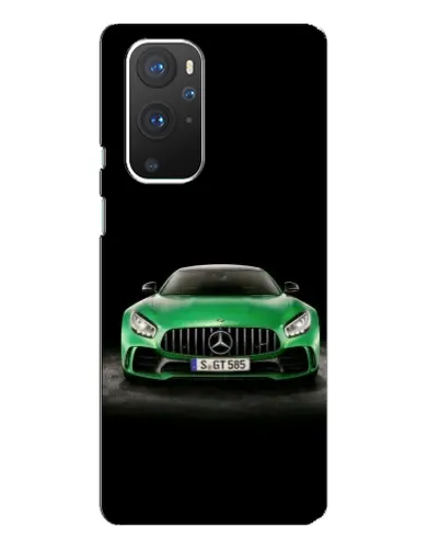 Чохол для OnePlus 9 Pro з картинкою «Mercedes — неоновий лого» Чохол для OnePlus 9 Pro з картинкою «Mercedes — неоновий лого»