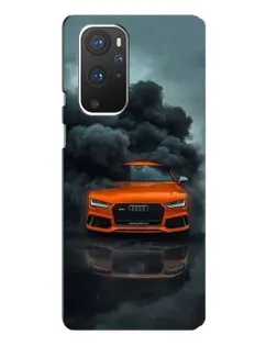 Чохол для OnePlus 9 Pro з картинкою «Audi у хмарах диму» Чохол для OnePlus 9 Pro з картинкою «Audi у хмарах диму»