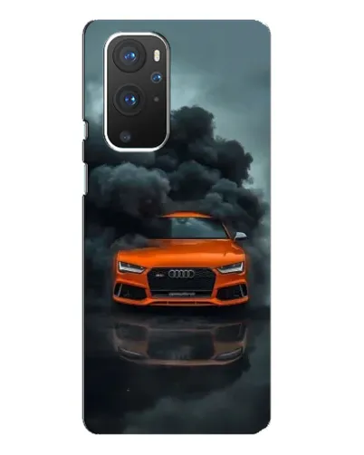 Чохол для OnePlus 9 Pro з картинкою «Audi у хмарах диму» Чохол для OnePlus 9 Pro з картинкою «Audi у хмарах диму»