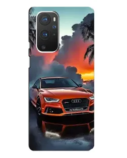 Чохол для OnePlus 9 Pro з картинкою «Audi — захід сонця» Чохол для OnePlus 9 Pro з картинкою «Audi — захід сонця»