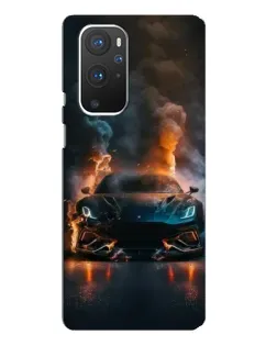 Чохол для OnePlus 9 Pro з картинкою «Lamborghini димна естетика»